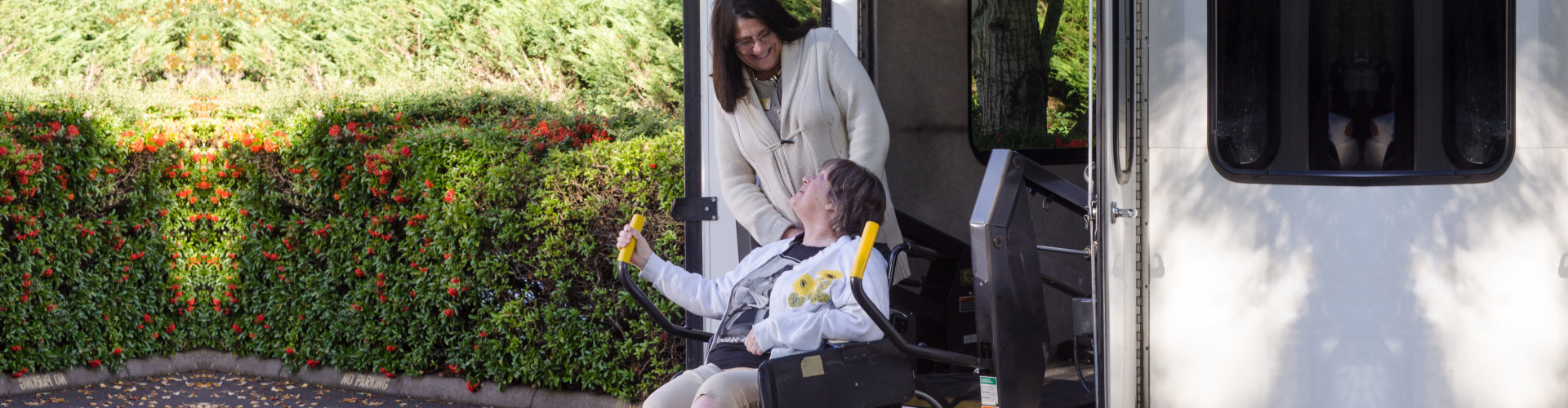 caregiver and patient